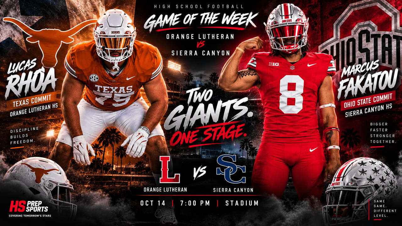 Lucas Rhoa Blocks for Texas Friday. The Guy Across From Him Used to Be His Teammate.